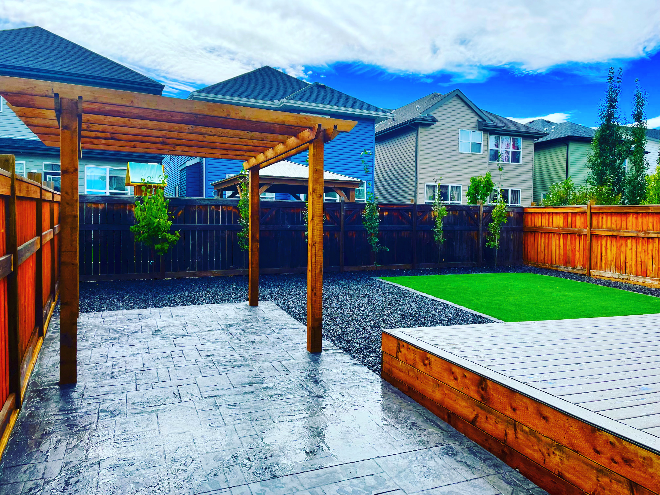 Residential Landscaping Interlock Calgary